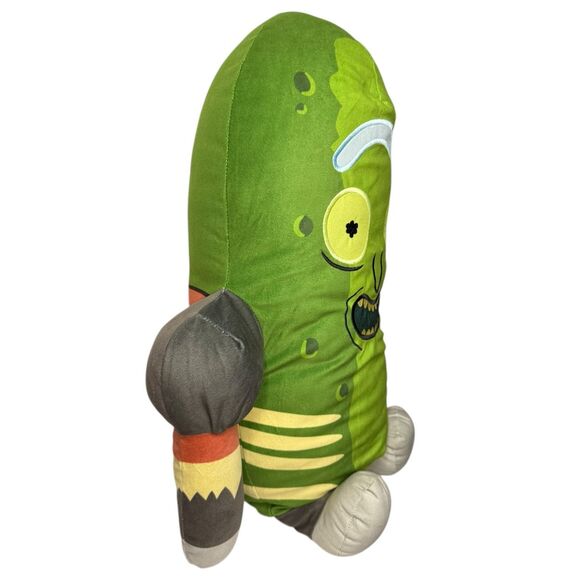 Rick & Morty Pickle Rick Exo Suit XL Stuffed Plush Toy Licensed Adult Swim 24” - Picture 4 of 7